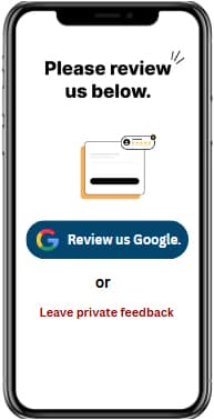 Step 2: Customer chooses review platform